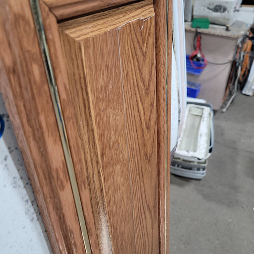 Used RV Cupboard/ Cabinet Door 60 1/2' H X 10" W X 3/4" D - Young Farts RV Parts