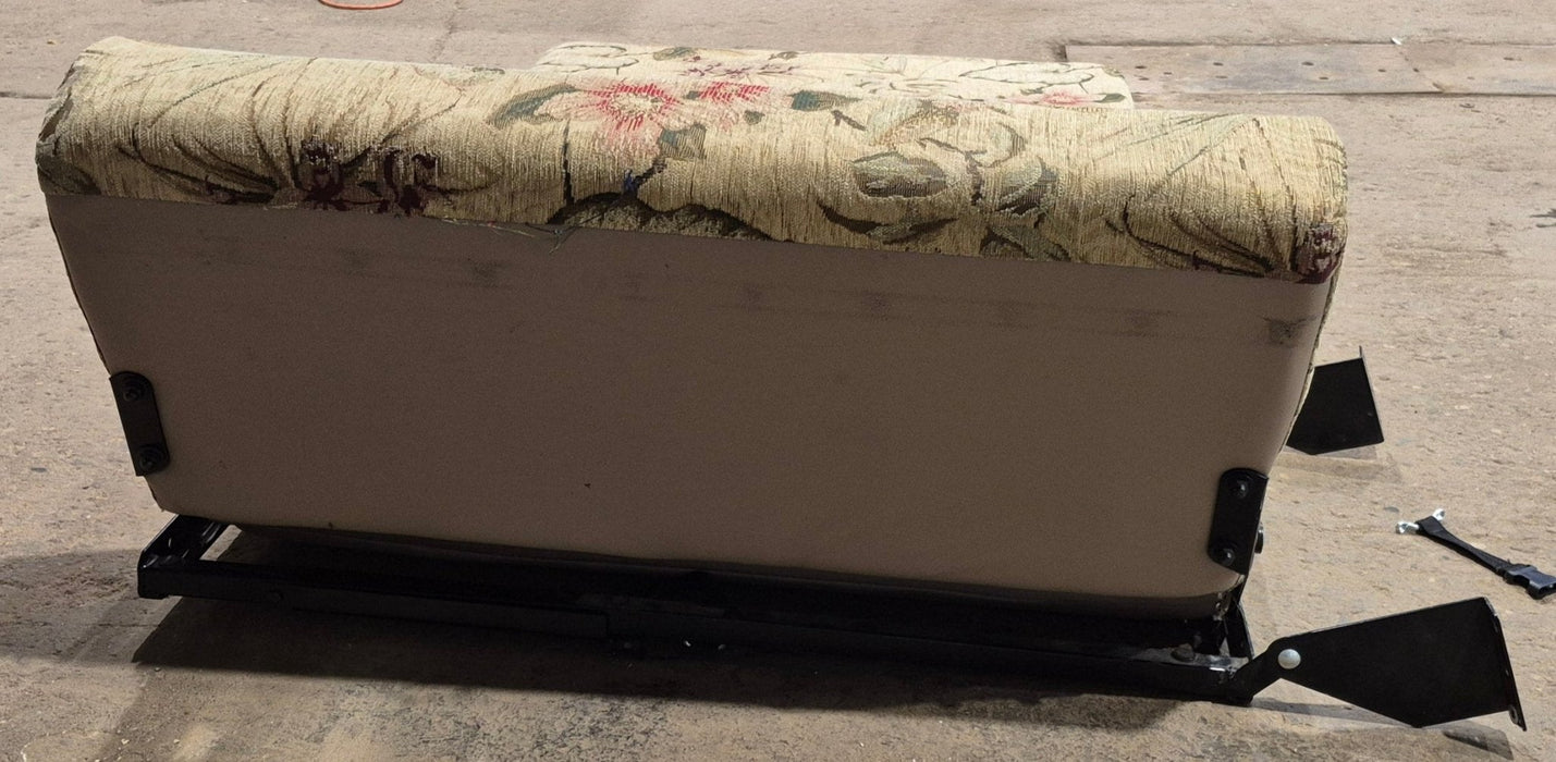 Used RV Dinette Jack Knife Style Sofas Set - Wall Mounted