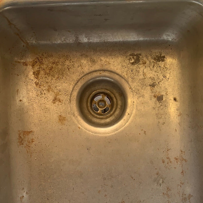 Used Double Kitchen Sink 26 3/4” w x 16” L