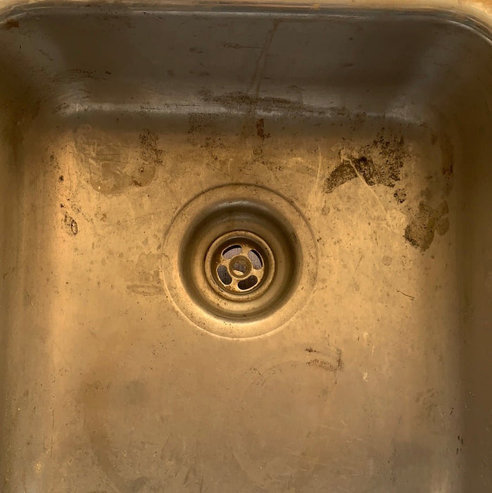 Used Double Kitchen Sink 26 3/4” w x 16” L