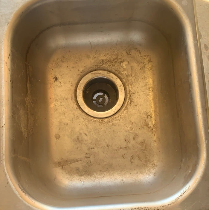 Used Double Kitchen Sink 27” w x 16” L