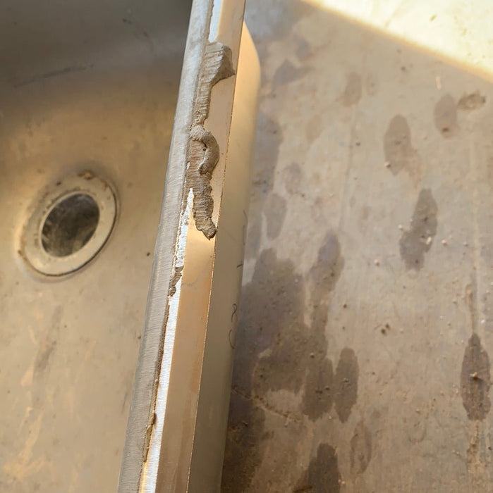Used Double Kitchen Sink 27” w x 16” L