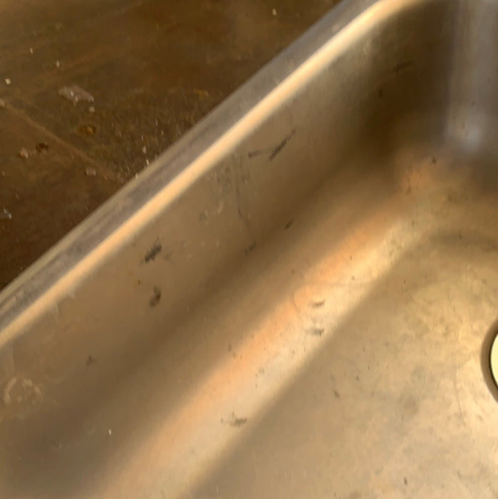 Used Double Kitchen Sink 27” w x 16” L