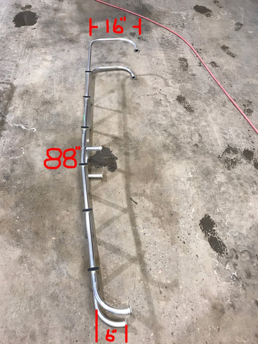 Used RV Exterior Ladder - Aluminum - 88" H x 12 1/2" W