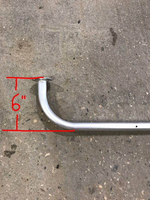 Used RV Exterior Ladder Rail - Aluminum - 109" H