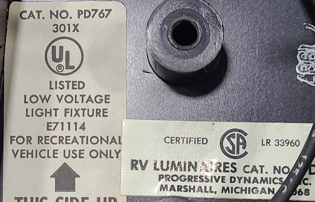 USED RV Interior Bullet/ Reading Light Fixture *SINGLE* RV Luminaire PD767