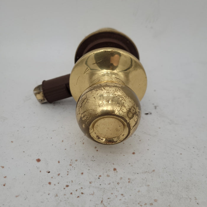 Used RV Interior Door Knob 1 1/2" Wall 2 1/2" Latch