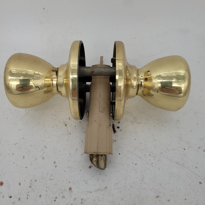 Used RV Interior Door Knob 1 1/2" Wall 2 1/2" Latch