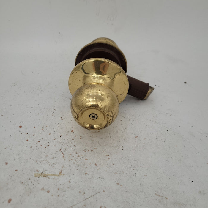 Used RV Interior Door Knob 1 1/2" Wall 2 1/2" Latch