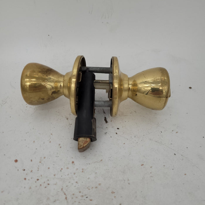 Used RV Interior Door Knob 1 1/2" Wall 2 1/2" Latch Locking
