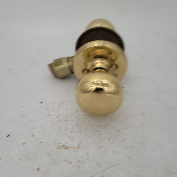 Used RV Interior Door Knob 1 1/2" Wall 2 1/2" Latch Locking