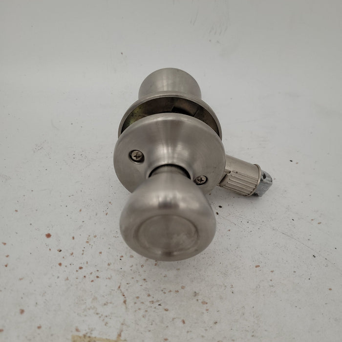 Used RV Interior Door Knob 1 1/2" Wall 2 1/2" Latch Locking - Young Farts RV Parts