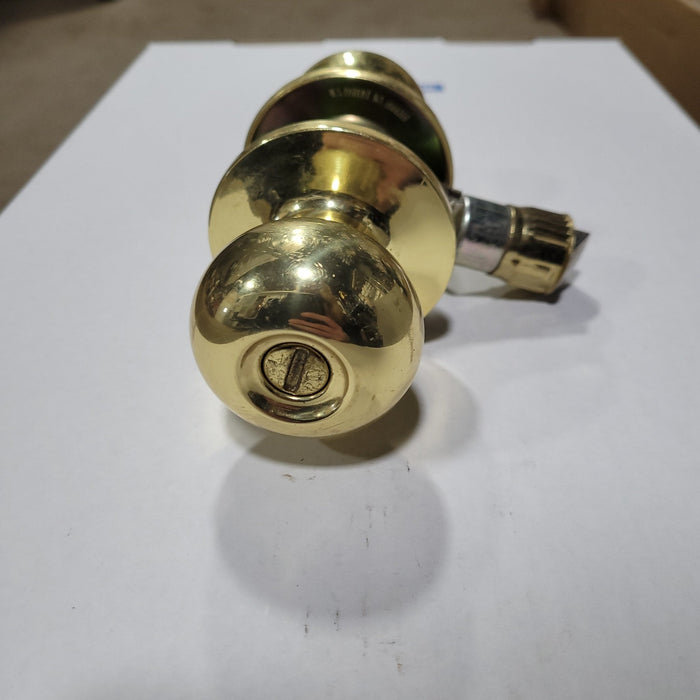 Used RV Interior Door Knob 1 1/2" Wall 2 3/4" Latch Locking