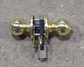 Used RV Interior Door Knob 1 1/4" Wall 1 1/2" Latch Locking - Young Farts RV Parts