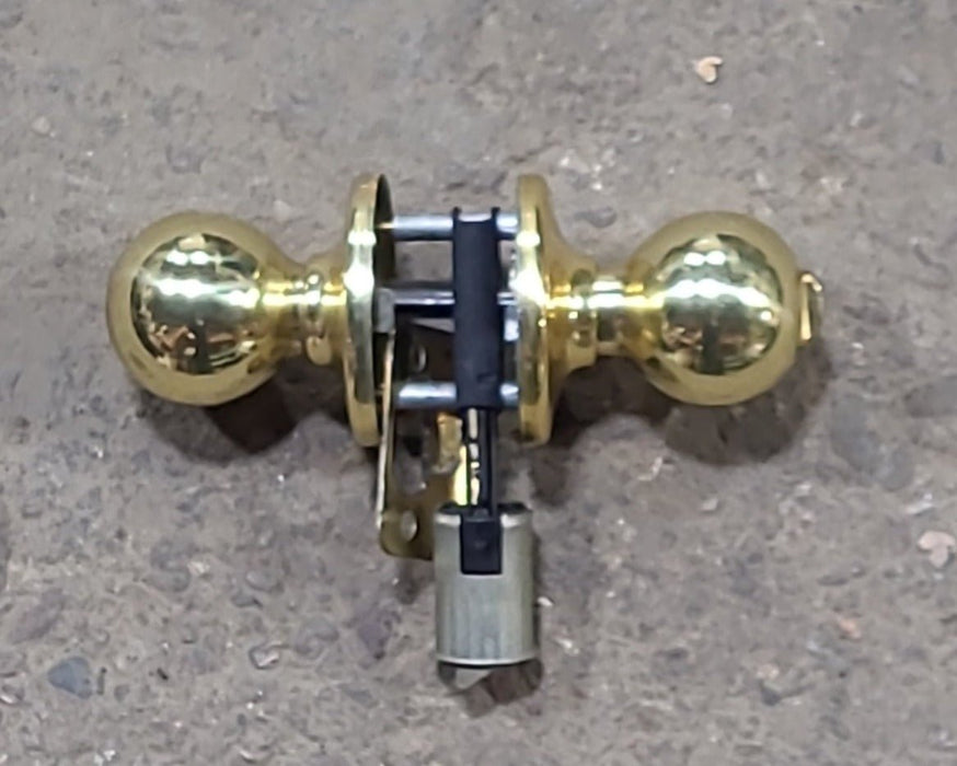 Used RV Interior Door Knob 1 1/4" Wall 1 1/2" Latch Locking