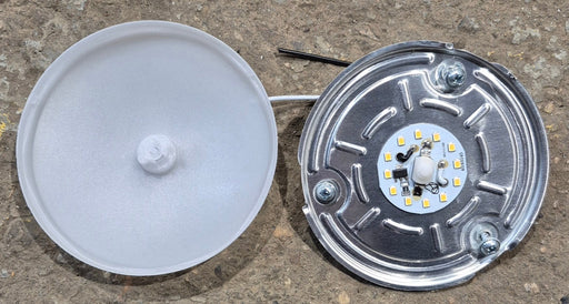 USED RV Interior LED Dome Light Fixture *SINGLE* - Young Farts RV Parts