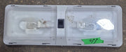 USED RV Interior Light Fixture *DOUBLE* - Young Farts RV Parts