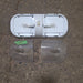 USED RV Interior Light Fixture *DOUBLE* - Young Farts RV Parts