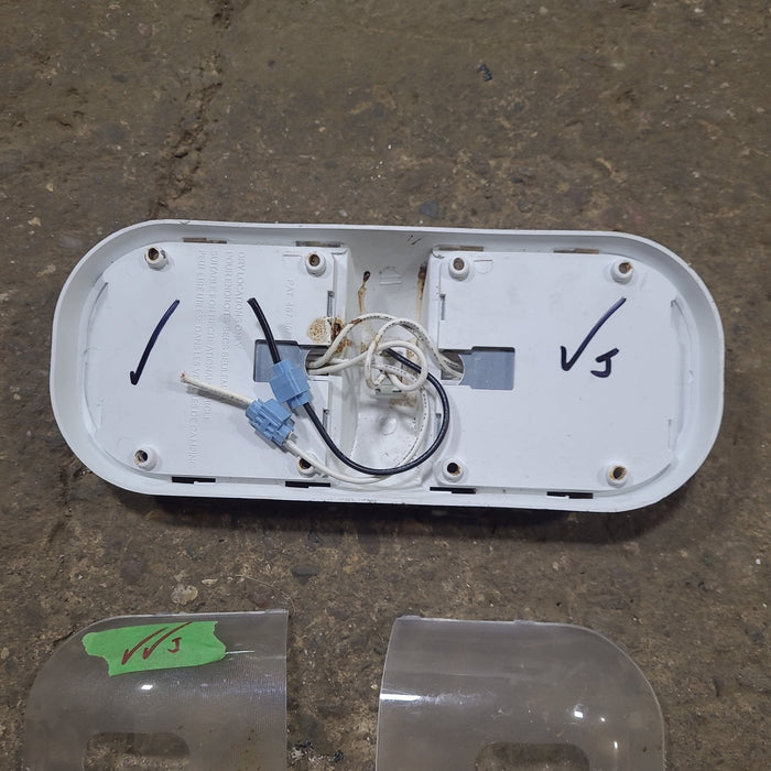 USED RV Interior Light Fixture *DOUBLE* - Young Farts RV Parts