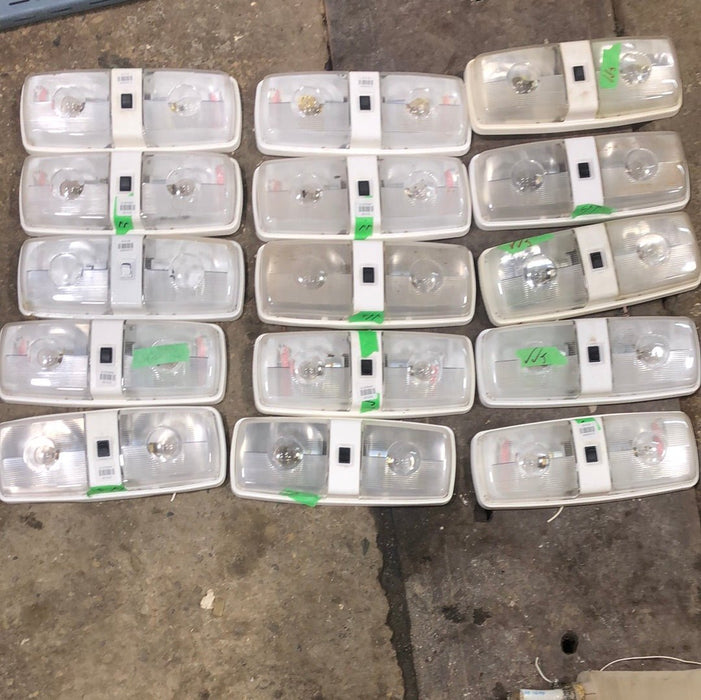 Used RV Interior Light Fixture *DOUBLE* Bargman 30-93-XXX