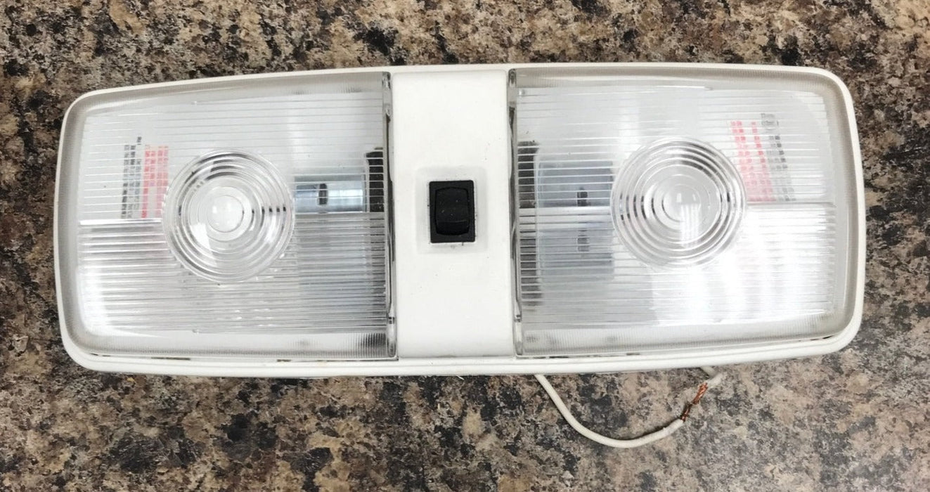 Used RV Interior Light Fixture *DOUBLE* Bargman 30-93-XXX