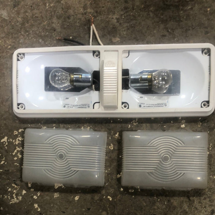 USED RV Interior Light Fixture *DOUBLE* PD772