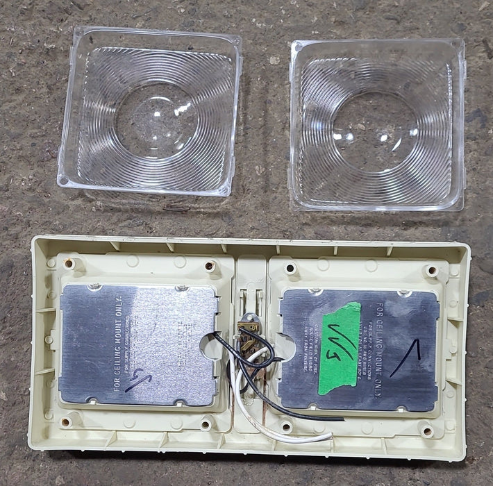 Used RV interior light Fixture - LR 36513 - *DOUBLE*