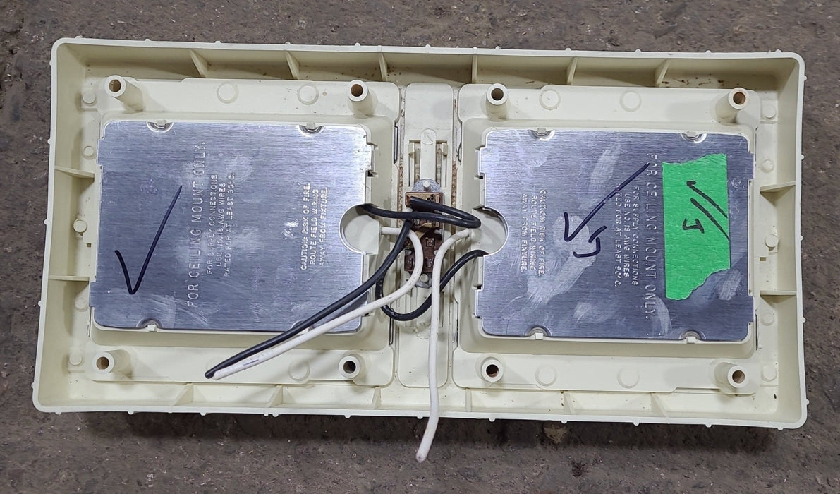 Used RV interior light Fixture - LR 36513 - *DOUBLE*