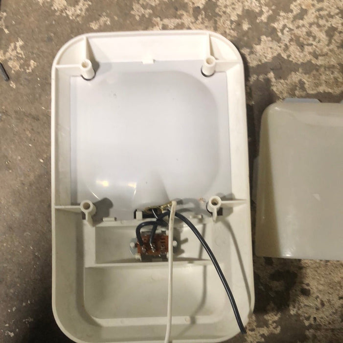 USED RV Interior Light Fixture *SINGLE* OFF-WHITE LR96696
