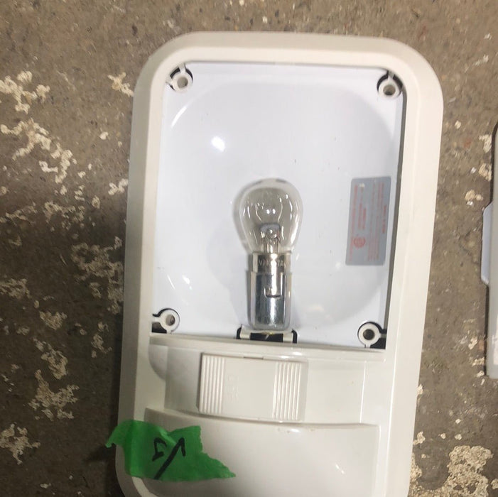 USED RV Interior Light Fixture *SINGLE* WHITE LR96696