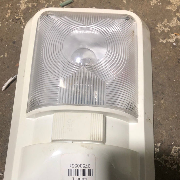 USED RV Interior Light Fixture *SINGLE* WHITE LR96696