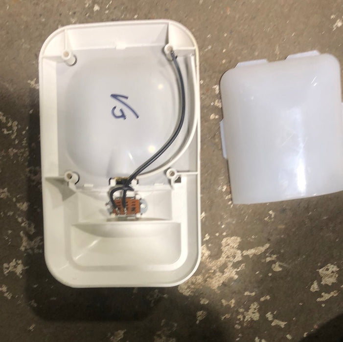 USED RV Interior Light Fixture *SINGLE* WHITE LR96696