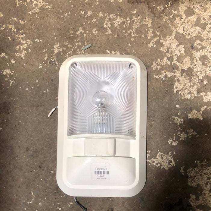 USED RV Interior Light Fixture *SINGLE* WHITE LR96696