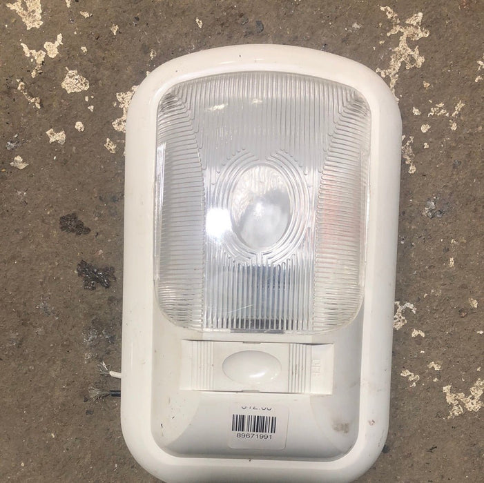 USED RV Interior Light Fixture *SINGLE* WHITE LR98156