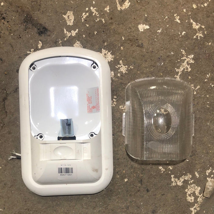 USED RV Interior Light Fixture *SINGLE* WHITE LR98156