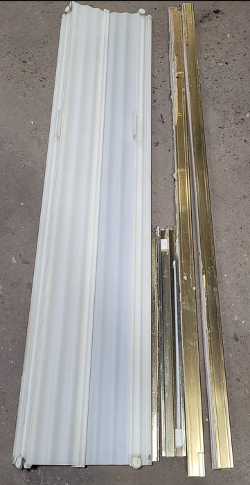 Used RV Interior Plastic Shower Folding Door 23" W X 57" H X 1" D