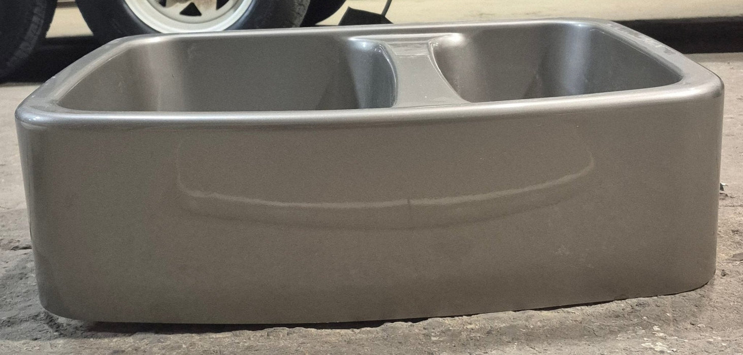 Used Double Kitchen Sink 24 3/4” W x 19 1/2” L x 7” D
