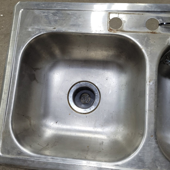 Used RV Kitchen Sink 33” W X 19” L