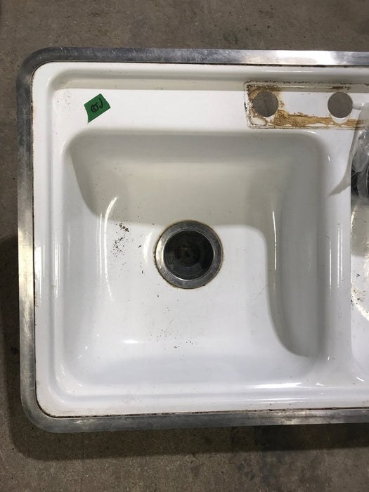 Used RV Kitchen Sink 33” W X 19” L