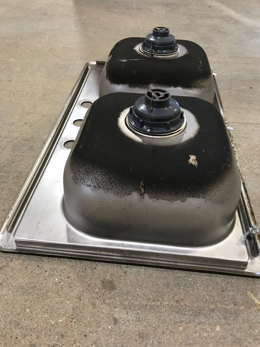 Used RV Kitchen Sink 33” W X 19” L
