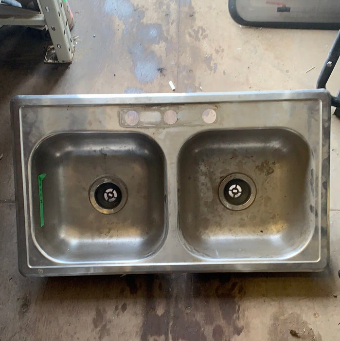 Used RV Kitchen Sink 33” W X 19” L