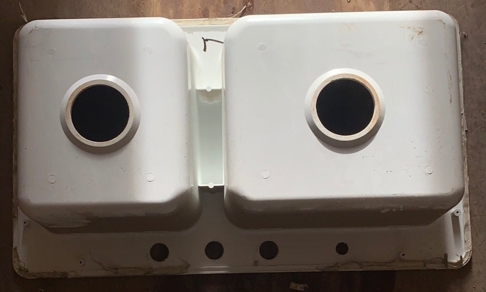 Used RV Kitchen Sink 33” W X 19” L