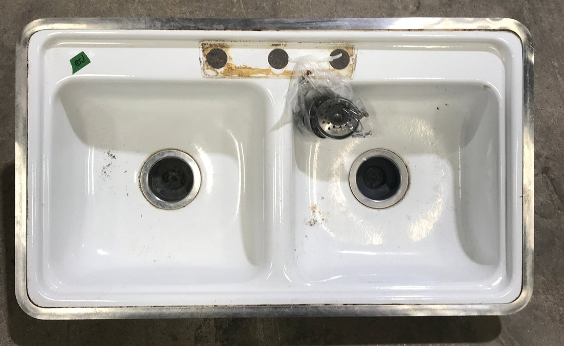 Used RV Kitchen Sink 33” W X 19” L