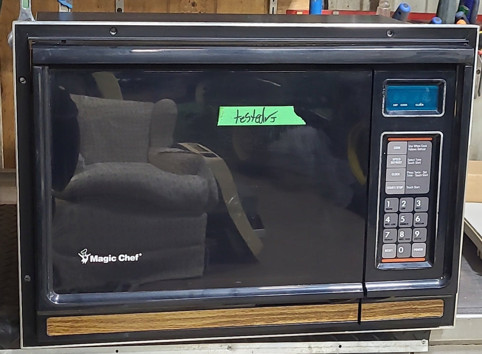 Used RV Microwave Magic Chef 21 3/4" W X 15" H X 15 1/2" D