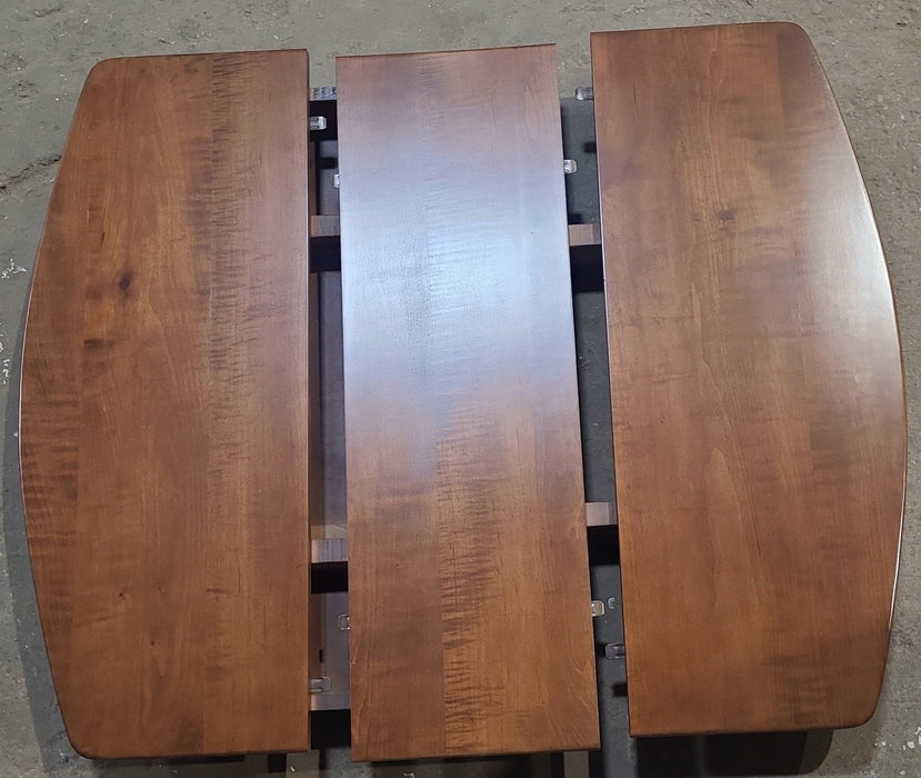 Used RV Pedestal Mount Folding Table Top 37 1/2" x 30" -With Slide out Extension