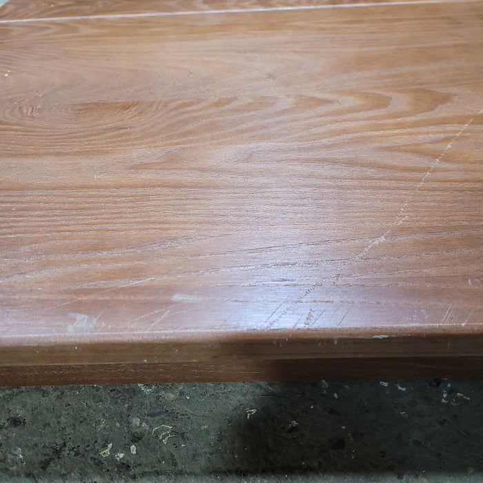 Used RV Pedestal Mount Table Top 26" W X 36" L- Pull out Leaf