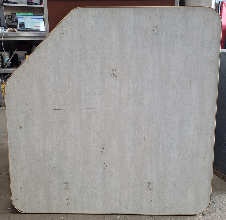 Used RV Pedestal Mount Table Top 36 1/4" W X 36 1/4" L
