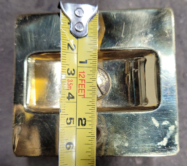 Used RV Pocket Door Brass Privacy Lock - Young Farts RV Parts
