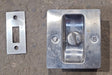 Used RV Pocket Door Chrome Privacy Lock - Young Farts RV Parts