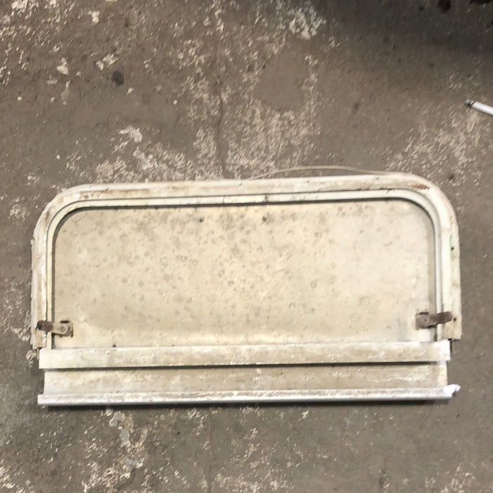 Used RV Radius Battery / Propane Cargo Door 13 1/2 x 25 1/4